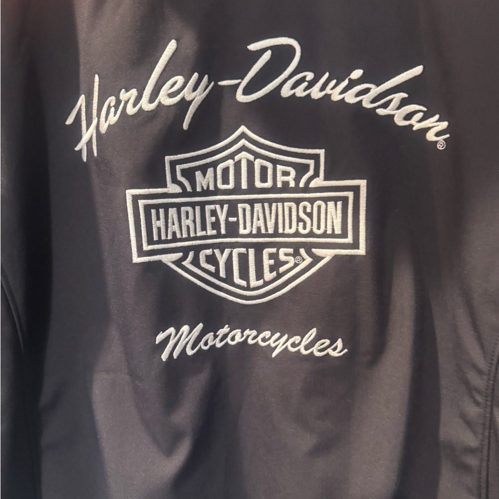 Harley-Davidson Black and Orange Performance Jackets - Picture 2 of 7